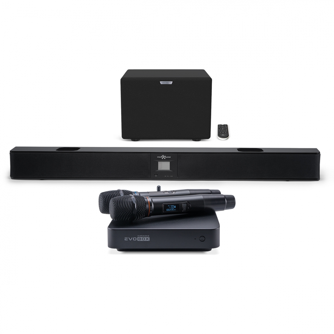 караоке-комплект EVOBOX Plus + EvoSound Bar (саундбар с караоке) в Ейске