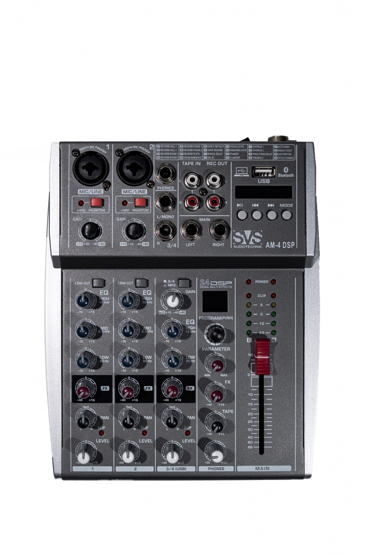 SVS Audiotechnik mixers AM-4 DSP Аналоговый микшерный пульт, 4-канала в Ейске