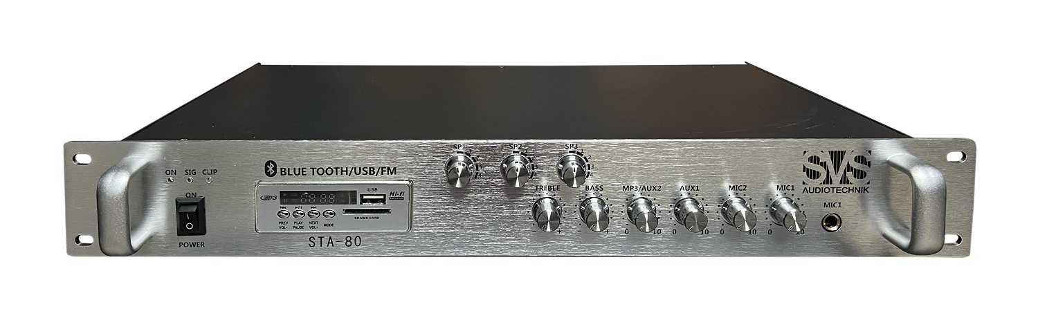 SVS Audiotechnik STA-80 Микшер-усилитель для систем Public Address в Ейске